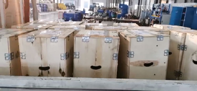 山東礦安機電一批氣動隔膜泵發往河南